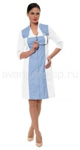 Халат женский LL1102 (бел-гол) цена